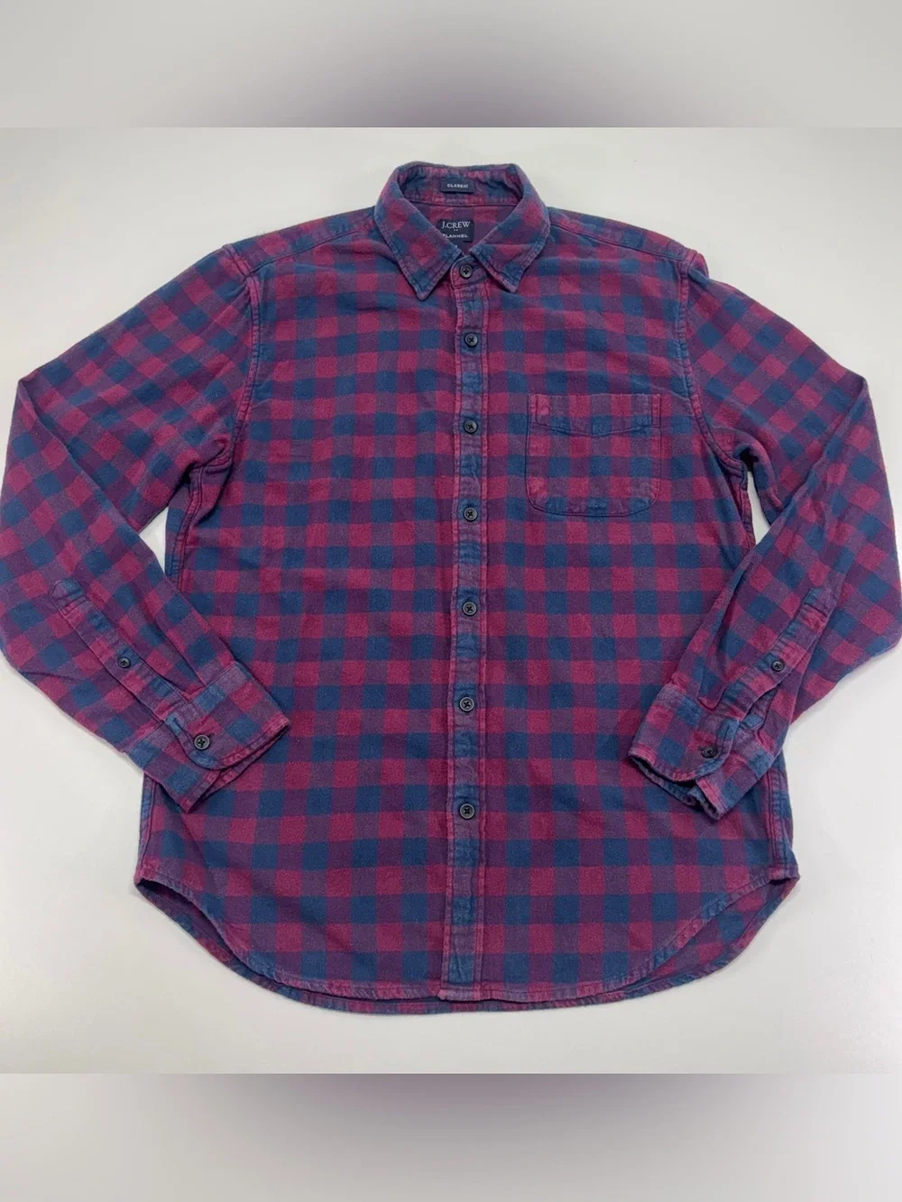 J.Crew Buffalo Plaid Flannel Shirt Grunge Workwear Cabin Core Men’s Medium
